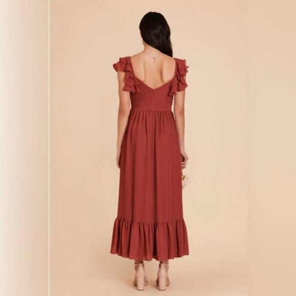 Birdy Grey - Women's Michelle Dress Chiffon - Spice. Size: M. NWT. (1643) - Picture 11 of 13